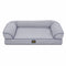 Pawz Cooling Orthopedic Dog Bed Waterproof Lining Washable Memory Foam Grey L-2072893573103226881