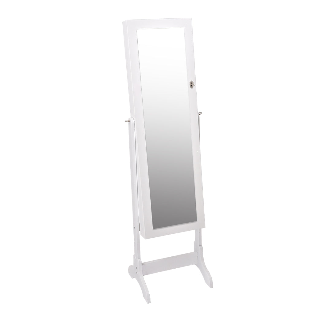 Levede Mirror Jewellery Cabinet Makeup-1864184303475363841