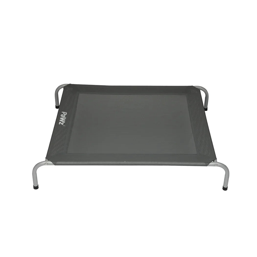 PaWz Elevated Trampoline Pet Bed Dog M Grey Medium-2029387232783241217
