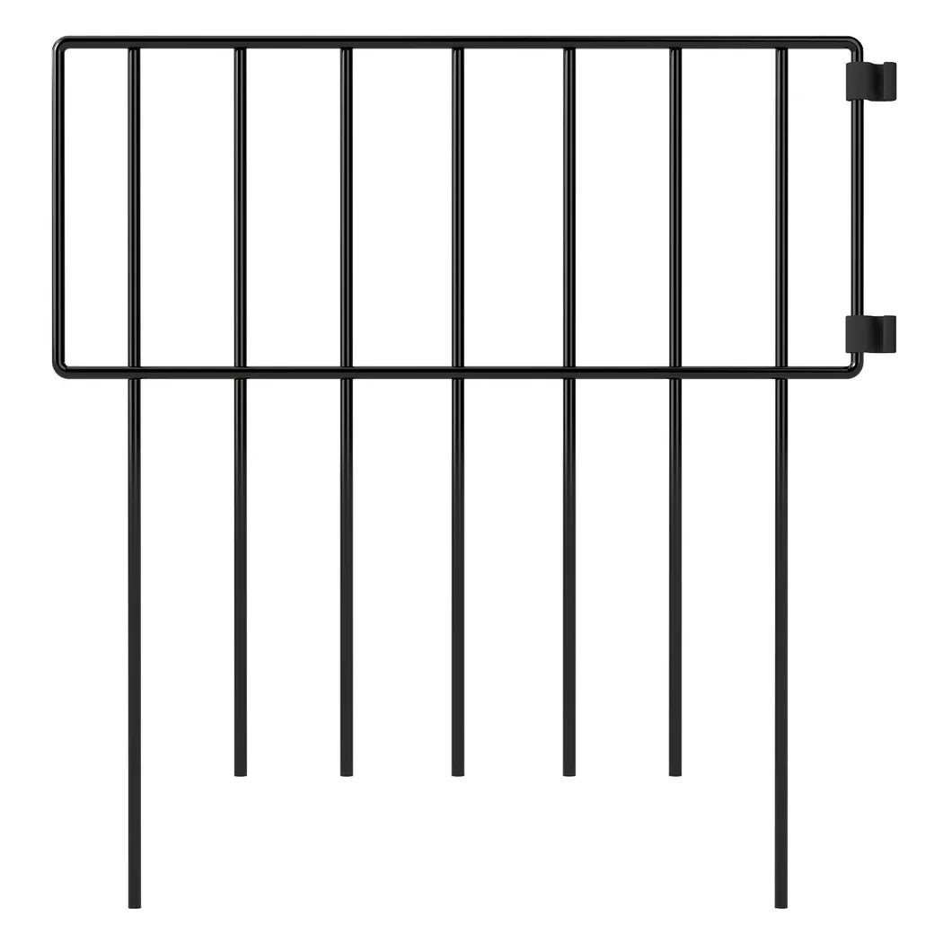 Mountview 10 Pcs Garden Fence Border Rustproof Metal-2050056905409302529