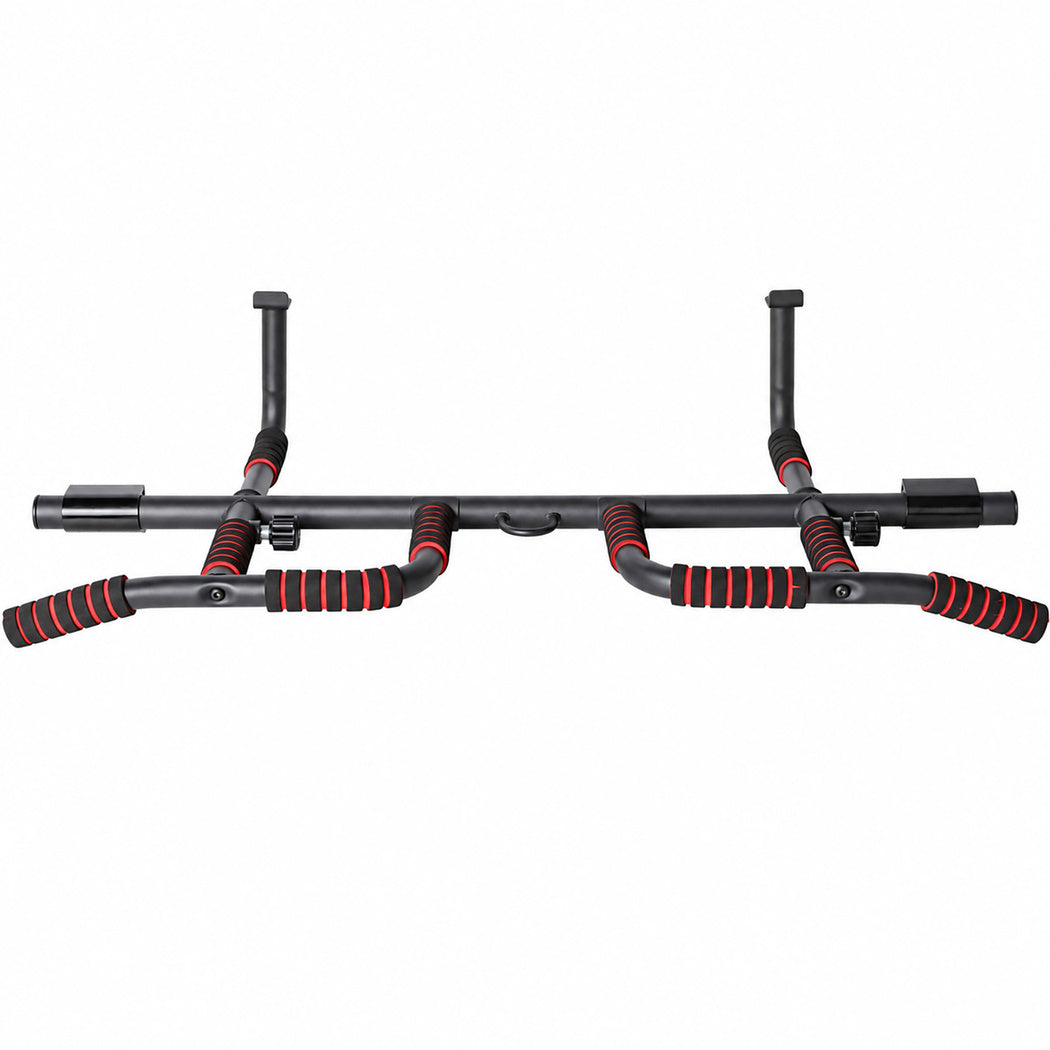 Centra Pull Up Bar Doorway No Drill 200kg Heavy Duty Carbon Steel for Home Black-2109799599676526594