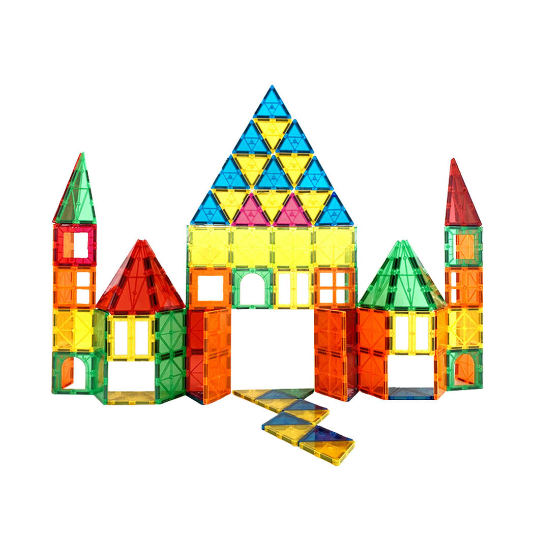 BoPeep Kids Magnetic Tiles Blocks Building-1864184320751702017