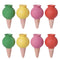Toque 8 Pcs Self Watering Terracotta Garden Plant Spikes Drip Irrigation System-2072893580225155073