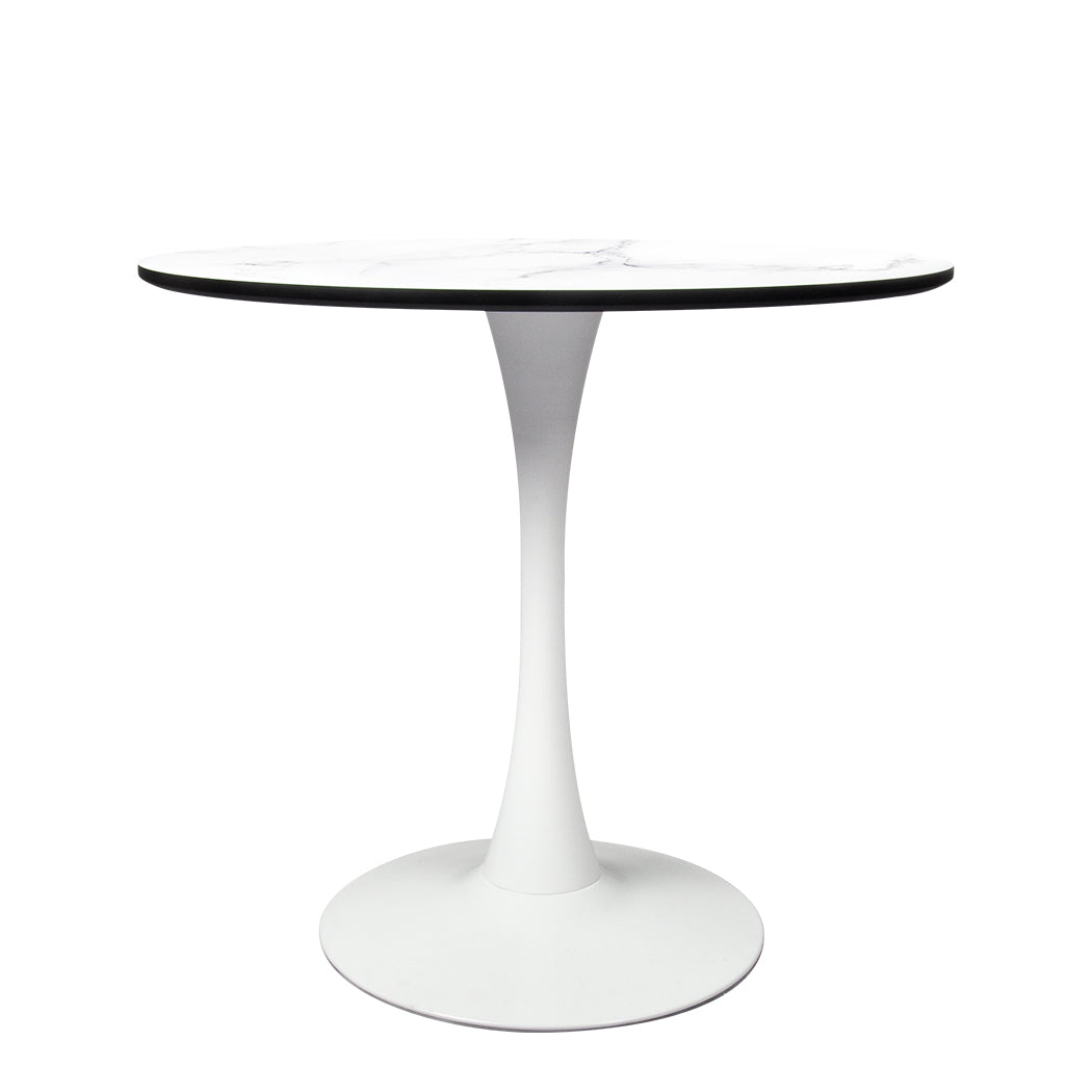 Levede Dining Table Kitchen 4 Person White-1864183286683799553
