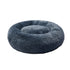 PaWz Pet Bed Cat Dog Donut Nest Calming XXXL Dark Grey XXX-Large-2029387265494618113