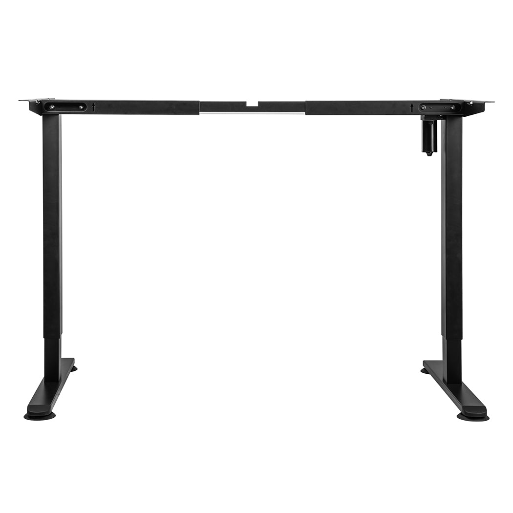 Levede Motorised Standing Desk Frame Black Single Motor-1864183323409125377