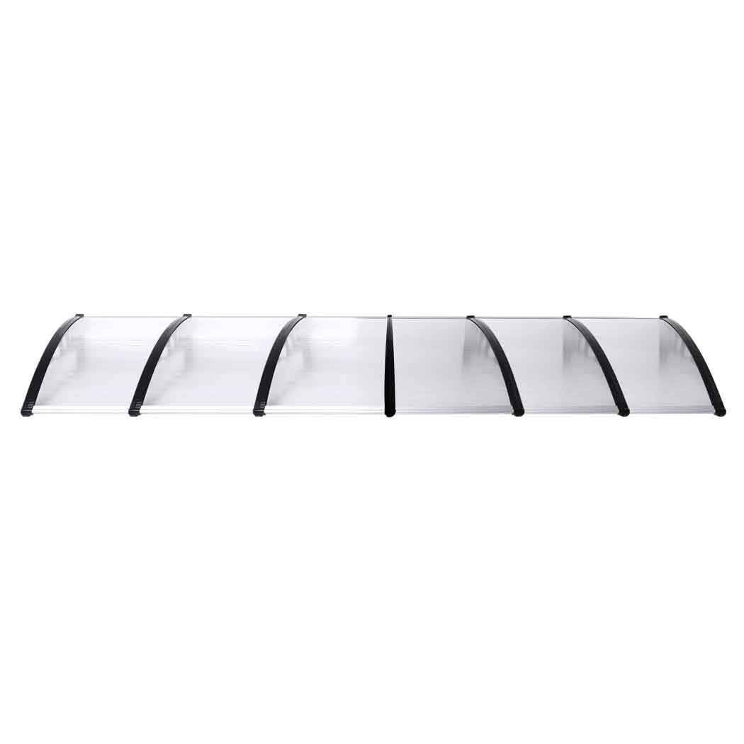 Mountview Window Door Awning Outdoor 1M X 6M Transparent 1x6M-1864184444479475713