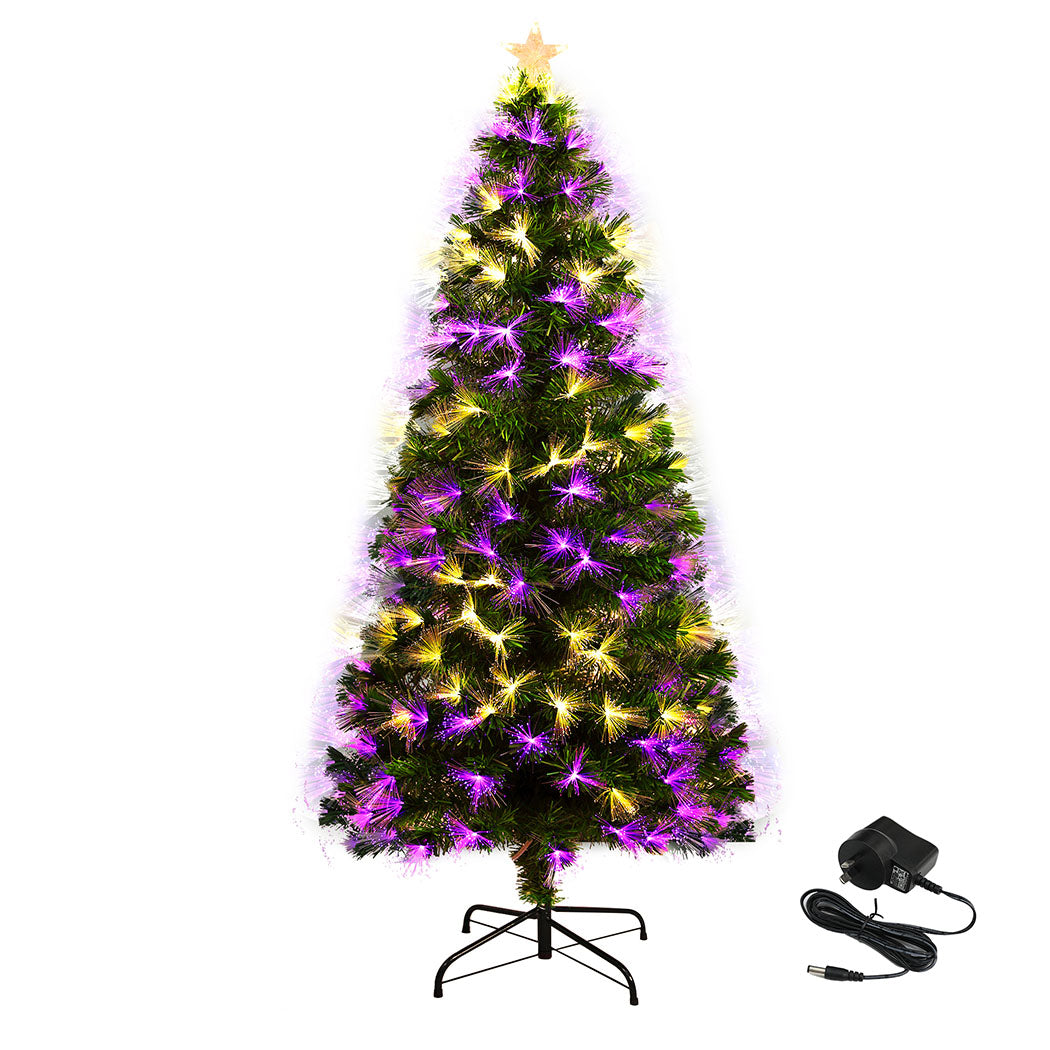 SANTACO Christmas Tree Fibre Optic 1.8M