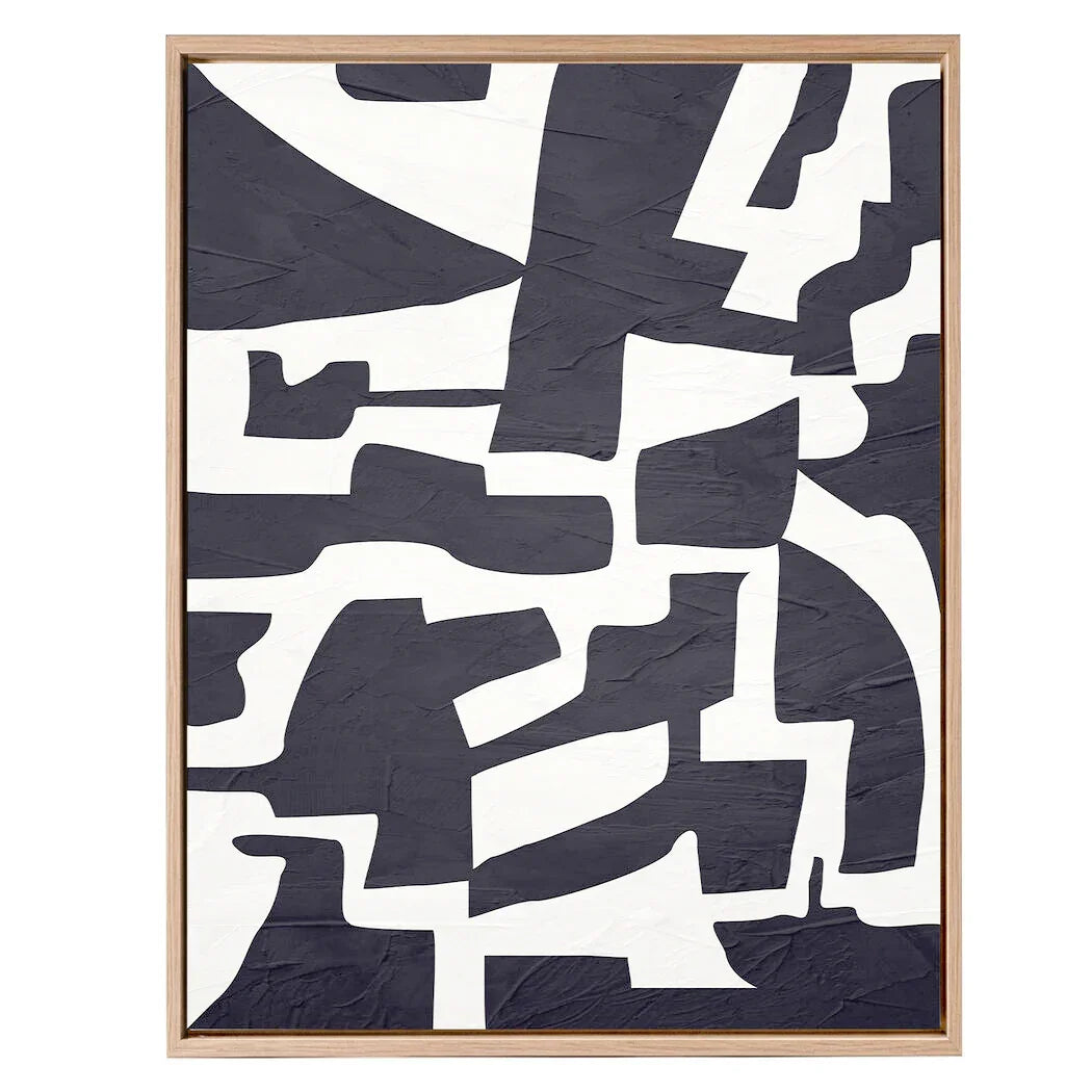 Yezi Modern Wall Art Canvas Abstract 80×120cm Framed Artwork Home Office Decor-2050059007950983169