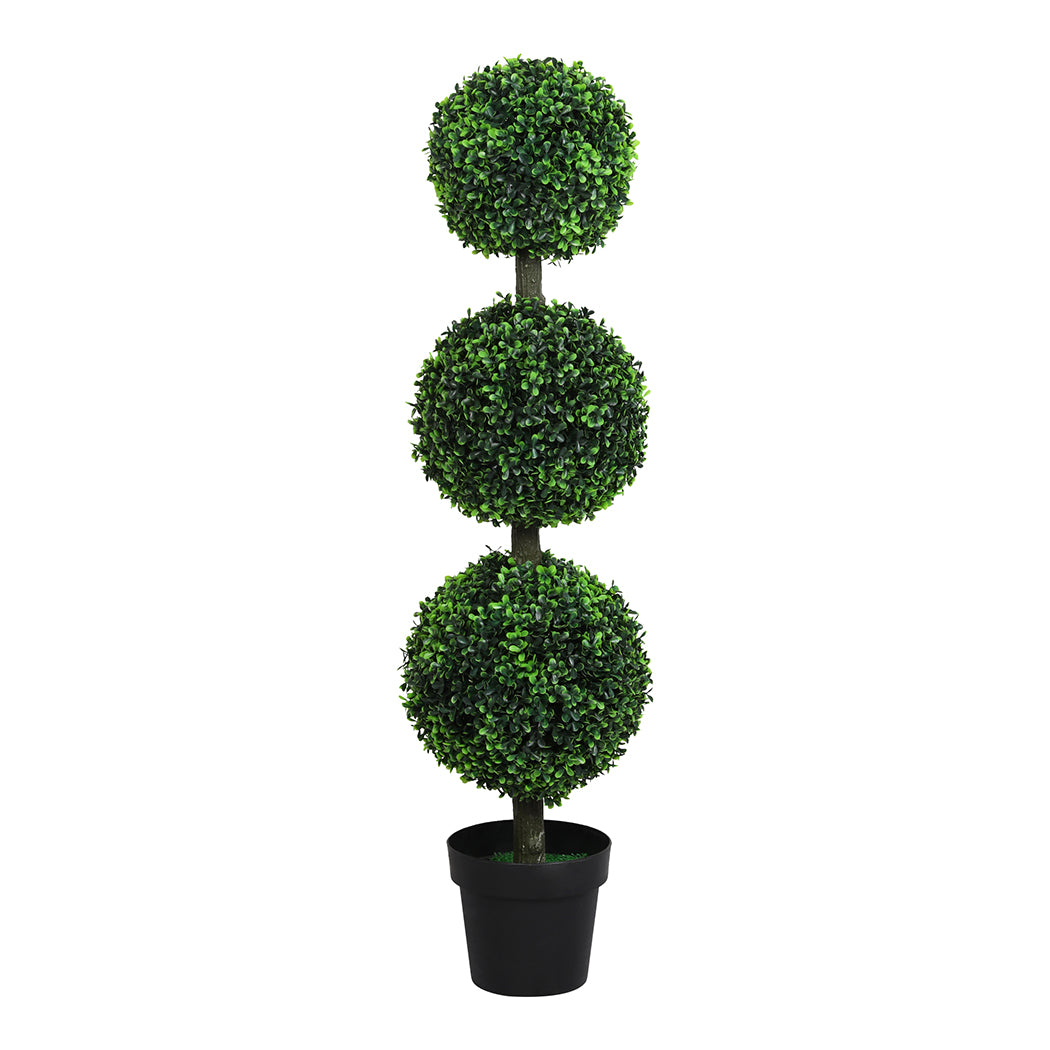 Lambu Artificial Triple Ball Boxwood Trees