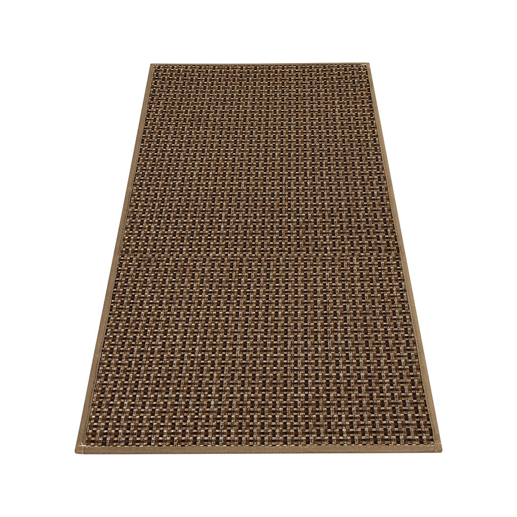 Marlow Kitchen Rug 2PCS Woven Non Slip Absorbent Brown-1894516802025820161