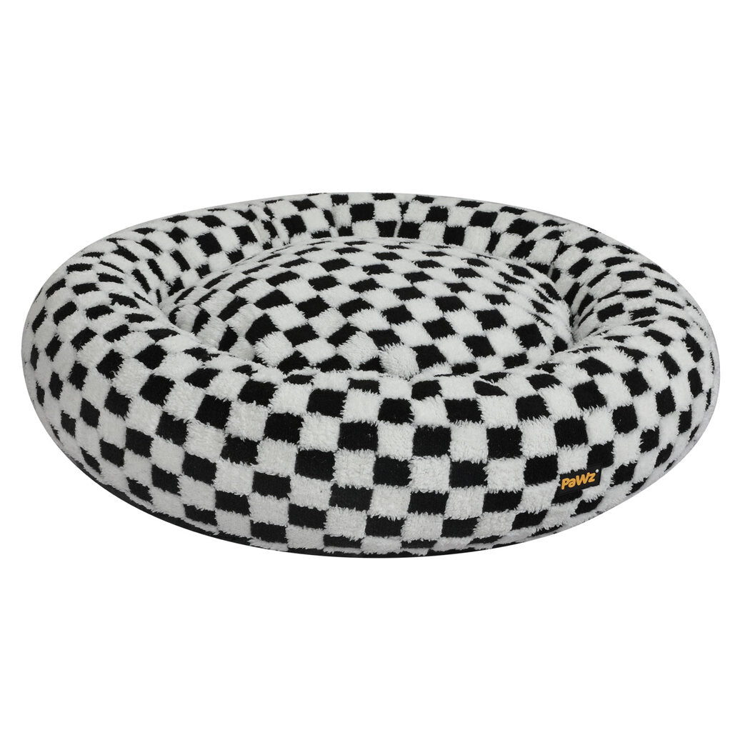 Pawz Circular Plush Dog Cosy Bed Calming Pet Plush Bed-2050056800044191745