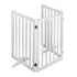 PaWz Wooden Pet Gate Dog Fence Safety White 400x 3MM-2006732963521368065