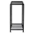 Levede Metal Plant Stand 76cm Tall 2 Tier Indoor Corner Shelf Black Display Rack-2072893560058941441