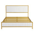 Levede Metal Bed Frame Under Bed Storage Queen Beige-2006732902183866369