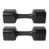 Centra Dumbbell Set Adjustable Dumbbells With TPU Grip For Home Gym Black 2pc-2109799599772995586