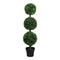 Lambu Artificial Triple Ball Boxwood Trees-2006732894076276737