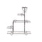 Levede Plant Stand Outdoor Indoor Metal Black-2018816719711244289