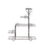 Levede Plant Stand Outdoor Indoor Metal Black-2018816719711244289