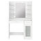 Levede Vanity Desk Makeup Mirror Storage Dressing Table-2050056809774977025