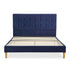 Levede Bed Frame Queen Size Mattress Blue-2006733223769542657