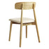 Levede 2x Dining Chairs Kitchen Chair Natural-2018816919242674177
