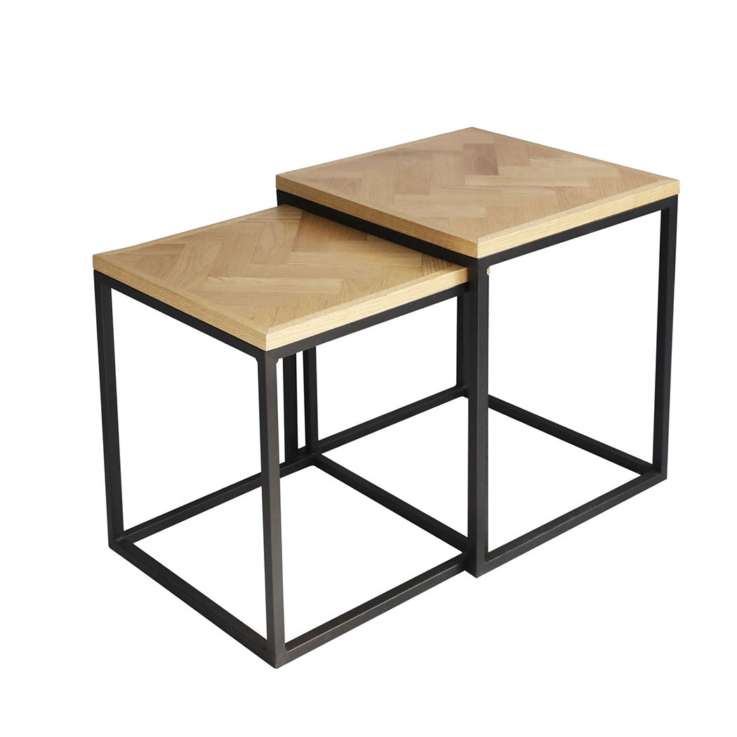 Levede 2PCS Nesting Coffee Tables-1894516730072535041