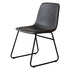Levede 2x Dining Chairs Kitchen Table Black-1864183288457990145