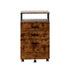 Levede Mobile File Cabinet 3 Drawers Home Office Desk-1973193600179245057