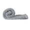 Dreamz Knitted Weighted Blanket Chunky Grey Kids-1864183217049964545