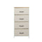 Levede Storage Cabinet Tower Chest Beige-2006733262801735681