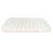 Pawz XL Size Orthopedic Dog Bed with Sherpa Plush Removable Cover in White-1937319823533019137