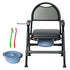 Levede Shower Tiolet Commode Chair Bedside Seat Elderly Pregnant Disability Aid-2050056758503804929