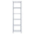 Levede Shelving Unit Adjustable Rack 6 Tier 161cm Carbon Steel  Laundry Silver-2109799590394531842
