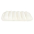 Pawz S Size Orthopedic Dog Bed with Sherpa Plush Removable Cover in White-2018816662094090241