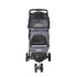 PaWz Large Pet Stroller Dog Cat Carrier Plaid-2006733030680563713