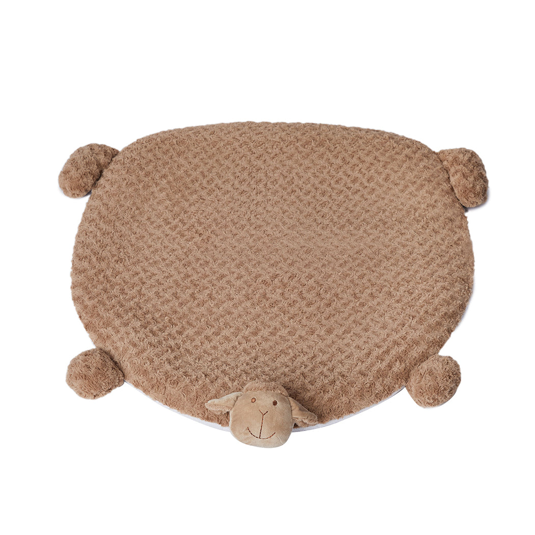 PaWz Pet Bed Cat Calming Beds Dog Squeaky L Tan Large-1864184506118967297