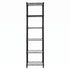 Levede Storage Shelves 6 Tier Carbon Steel Wire Rack Shelving Unit Kitchen Black-2109799590298062850