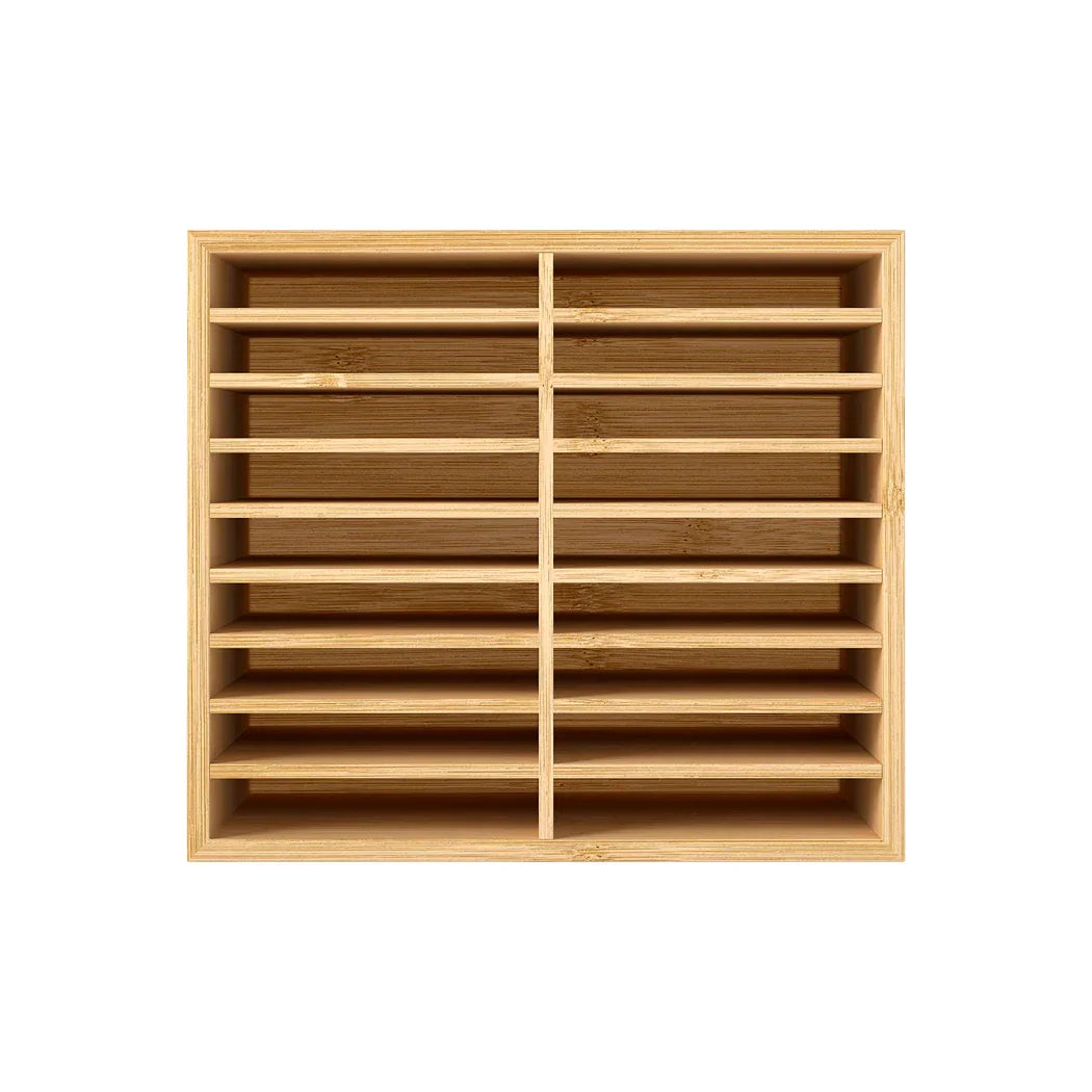 Levede Bamboo Marker Organizer Large Capacity Holder-2029387216006025217