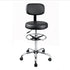 Levede Swivel Office Chair Ergonomic Stool Height Adjustable Footrest Backrest-2050056760940695553