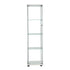 Stacked Display Cabinet Tempered Glass White-2006733283139915777