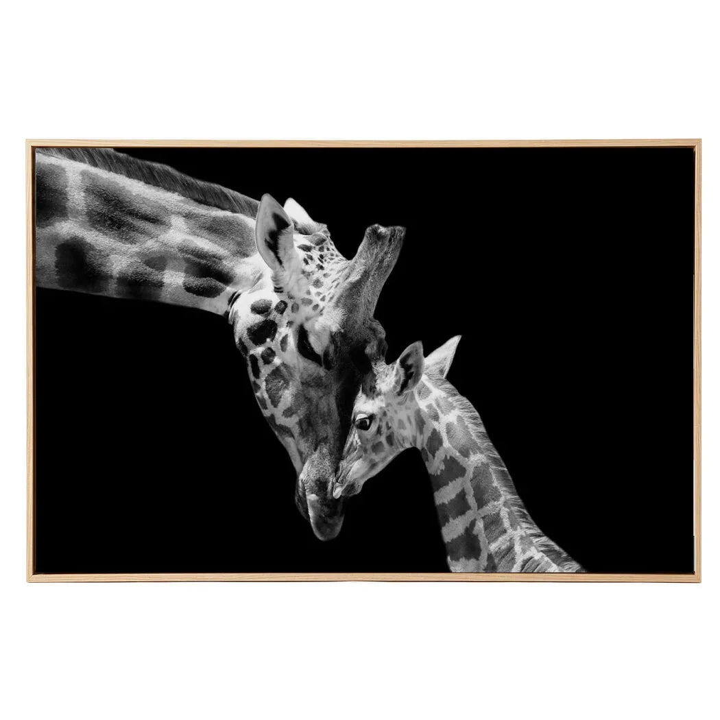 Yezi  Animal Wall Art Canvas Modern Abstract 80×120cm Framed Artwork Home Decor-2050059007607050241