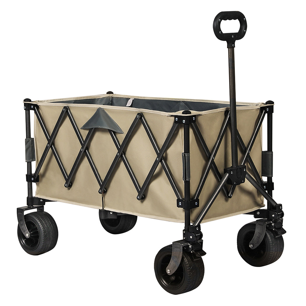 Lambu Folding Wagon Cart Khaki