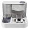PaWz Automatic Cat Feeder Gravity Food and Water Dispenser for Home Travel White-2109799598678282242