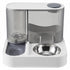 PaWz Automatic Cat Feeder Gravity Food and Water Dispenser for Home Travel White-2109799598678282242