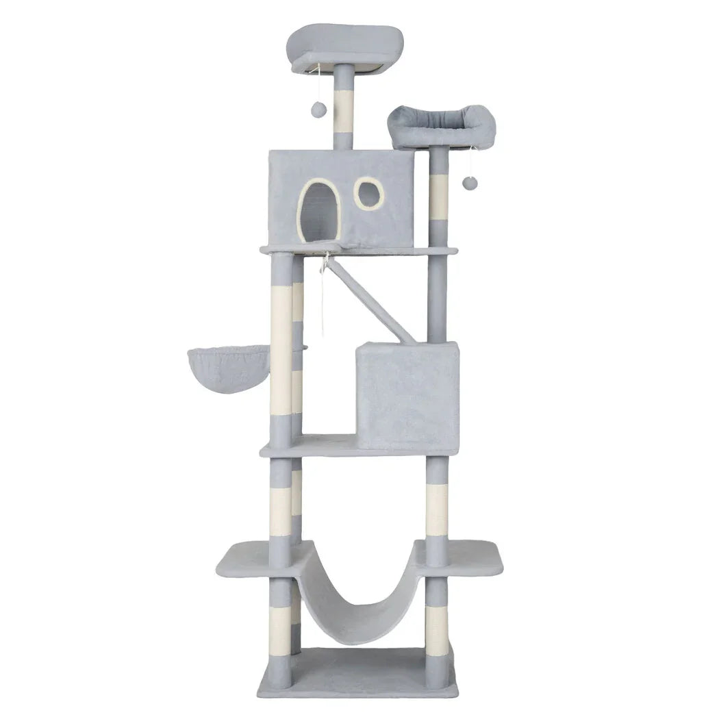 Pawz Cat Tree Scratching Post Scratcher 206cm Climbing-2050056906113945601