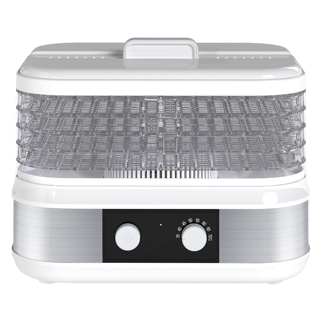 Spector 5 Trays Stainless Steel Food Dehydrator Dryer-2050056904838877185