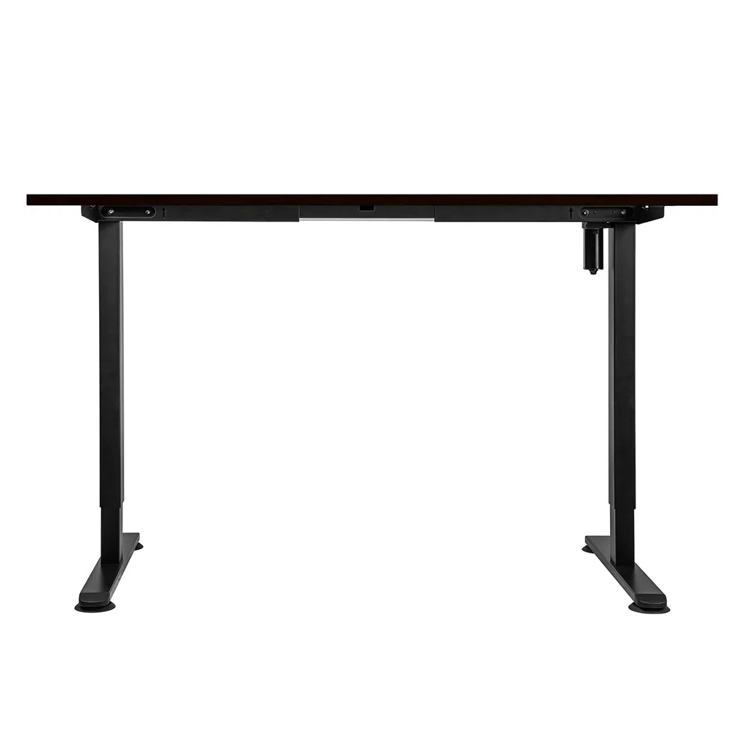 Levede Motorised Standing Desk Adjustable 140cm Walnut 1000x 1MM-2018816933159374849