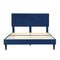 Levede Bed Frame Queen Size Mattress Blue-2006733224277053441