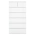 Levede Tall Storage Cabinet 7 Drawer Dresser Bedroom Storage Cupboard Tallboy-2061251857237544961